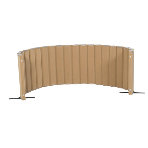 #46262 SoundSponge Quiet Dividers 30" x 10' Wall - Natural Tan