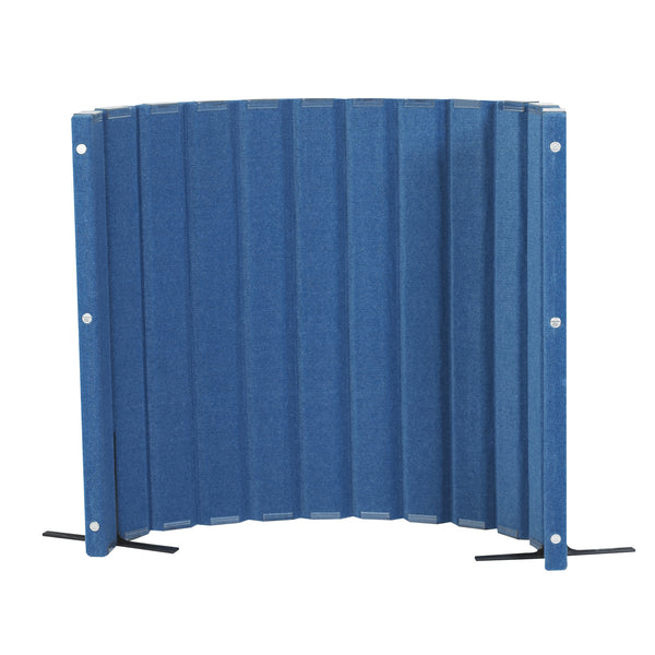 #46266 SoundSponge Quiet Dividers 48" x 6' Wall - Blueberry