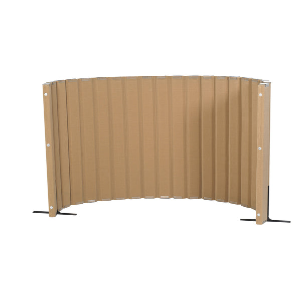 #46268 SoundSponge Quiet Dividers 48" x 10' Wall - Natural Tan