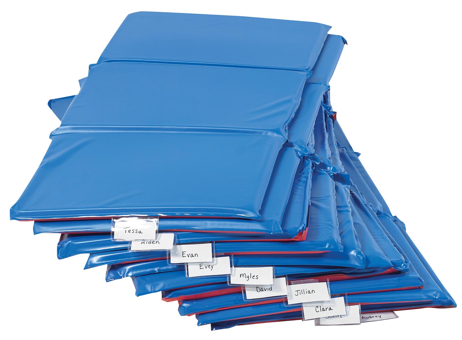 #46282 Tapete de descanso libre de gérmenes de 1" y 3 secciones - Paquete de 10