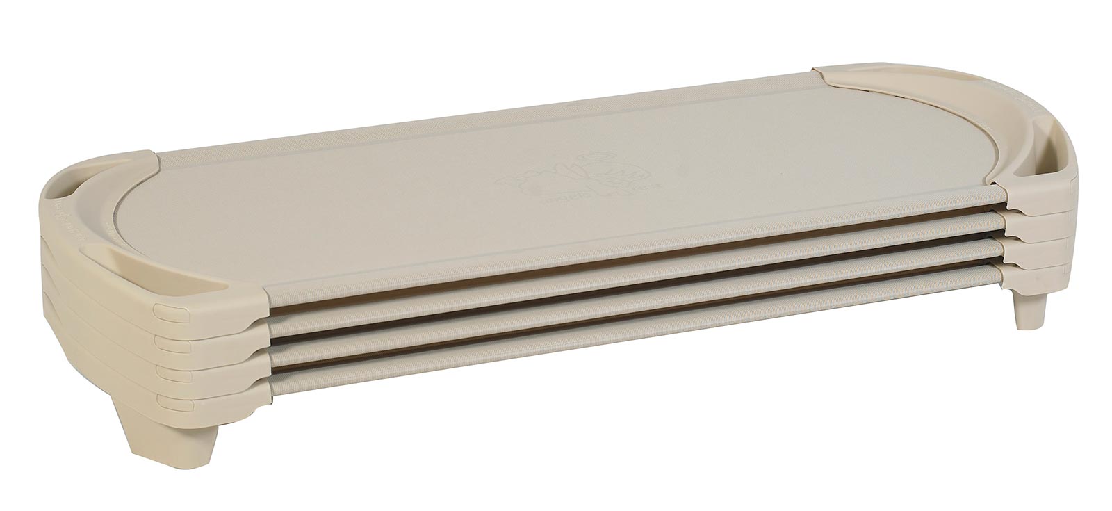 #46381 SpaceLine Cot Standard 4 Pack - Sand