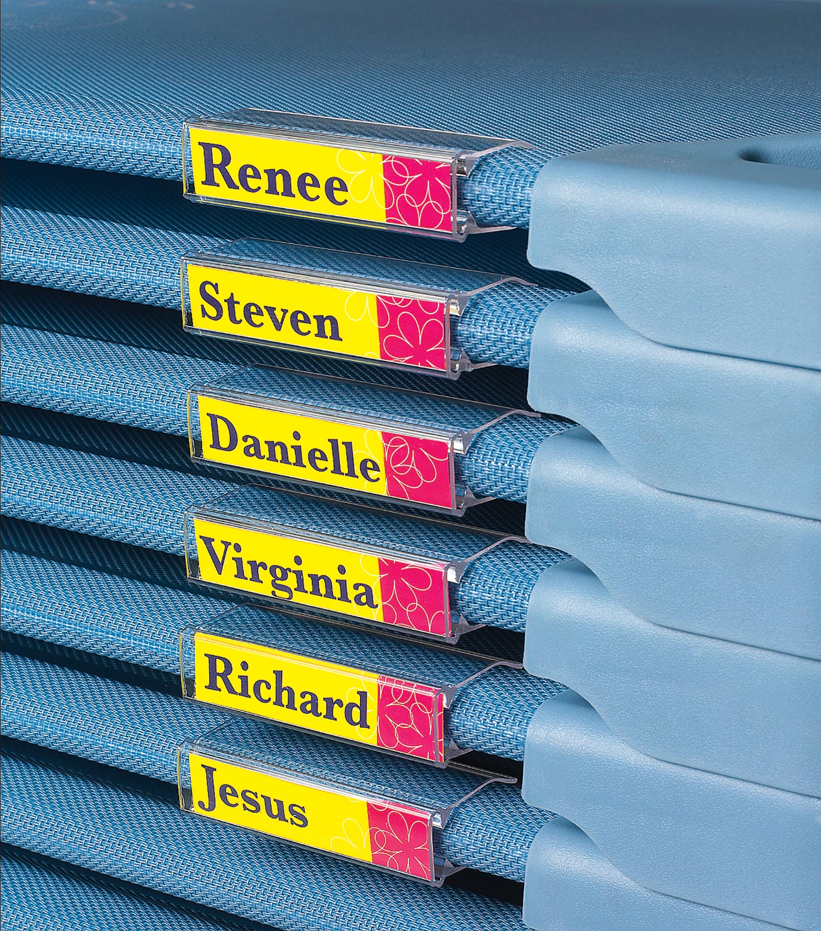 #46387 Angels Rest Cot Name Clip - 5 Pack