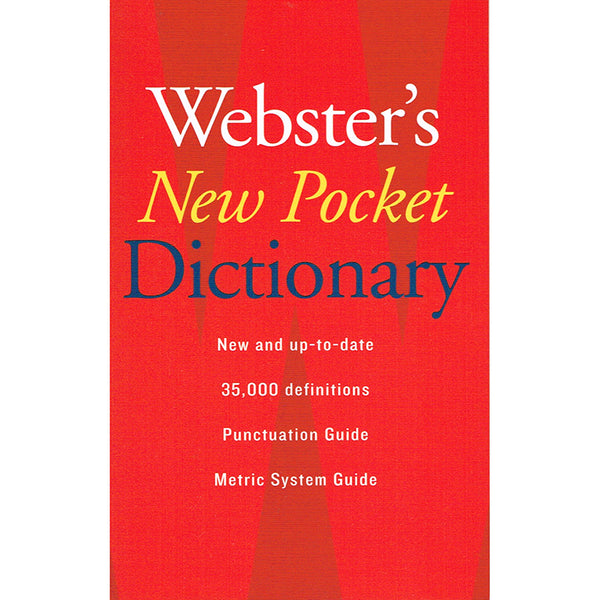 #2250 WEBSTERS NEW POCKET DICTIONARY