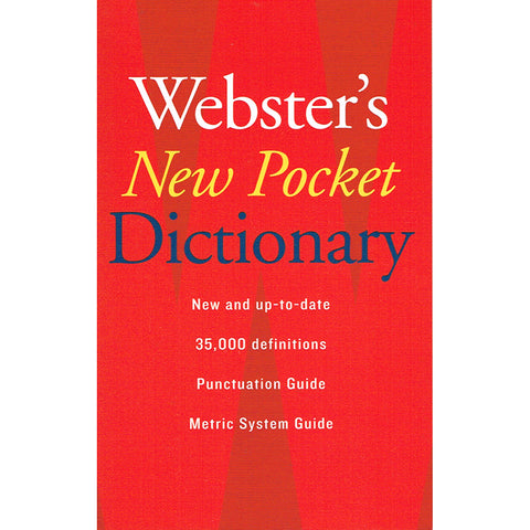 #2250 WEBSTERS NEW POCKET DICTIONARY