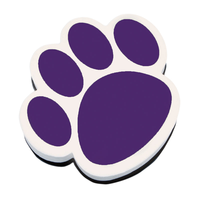 #3168 MAGNETIC WHITEBOARD ERASER PURPLE PAW