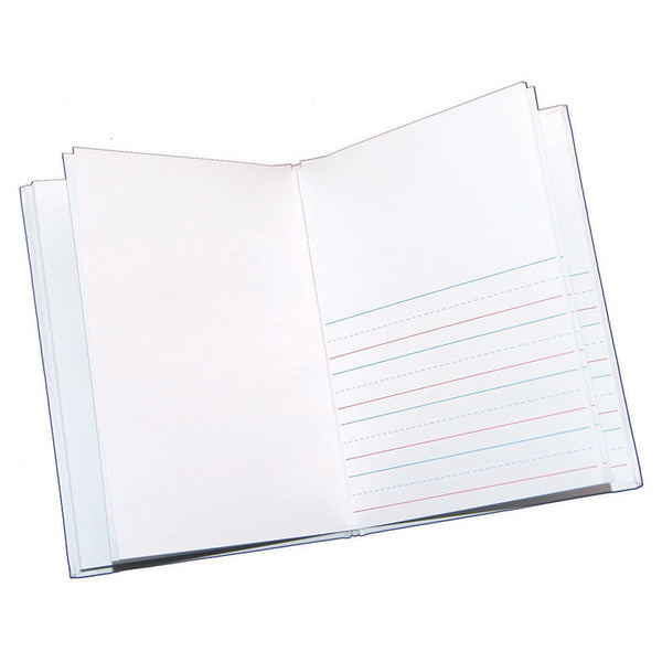 #3418 8 X 6 BLANK HARDCOVER BOOKS WITH PRIMARY LINES