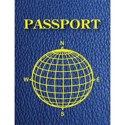 #3423 BLANK PASSPORTS PACK OF 12