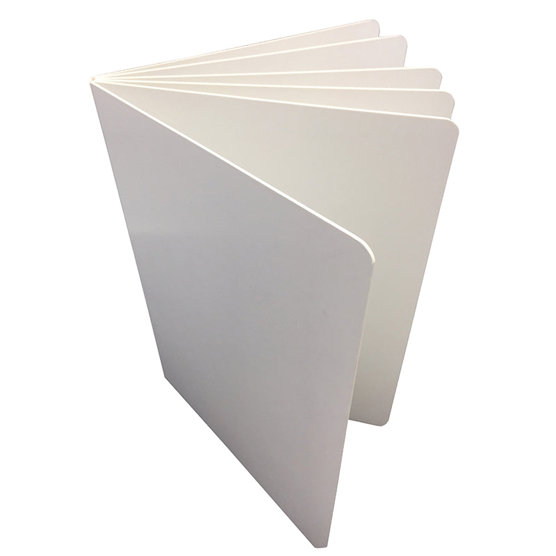 #51494 WHITE HARDCOVER BLANK BOOK 6X8