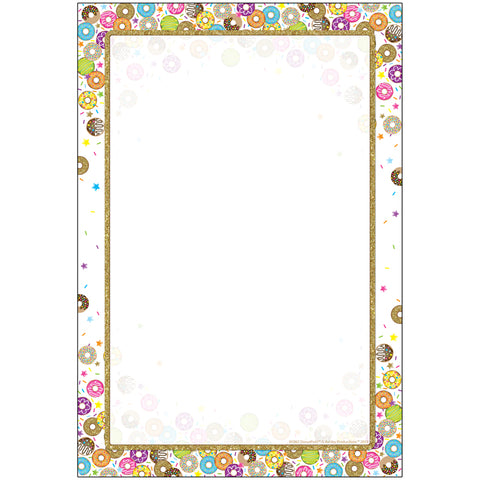 #51618 DONUTFETTI BLANK 13 X 19 CHART SMART POLY
