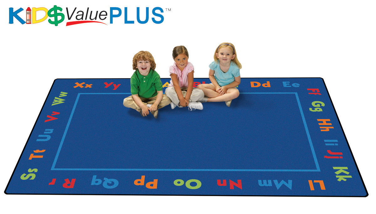 #12422 Alphabet Value Rug, 6' x 9' Rectangle