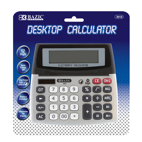 #51879 BAZIC DESKTOP CALCULATOR