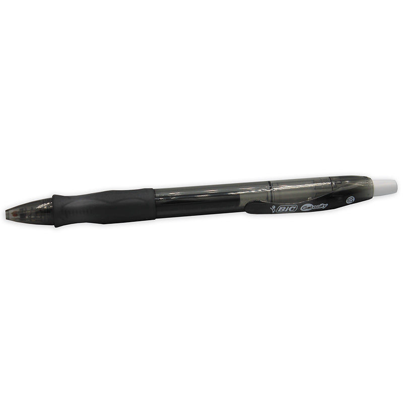 #3916 BIC VELOCITY GEL RETRACTABLE ROLLER GEL PEN BLACK