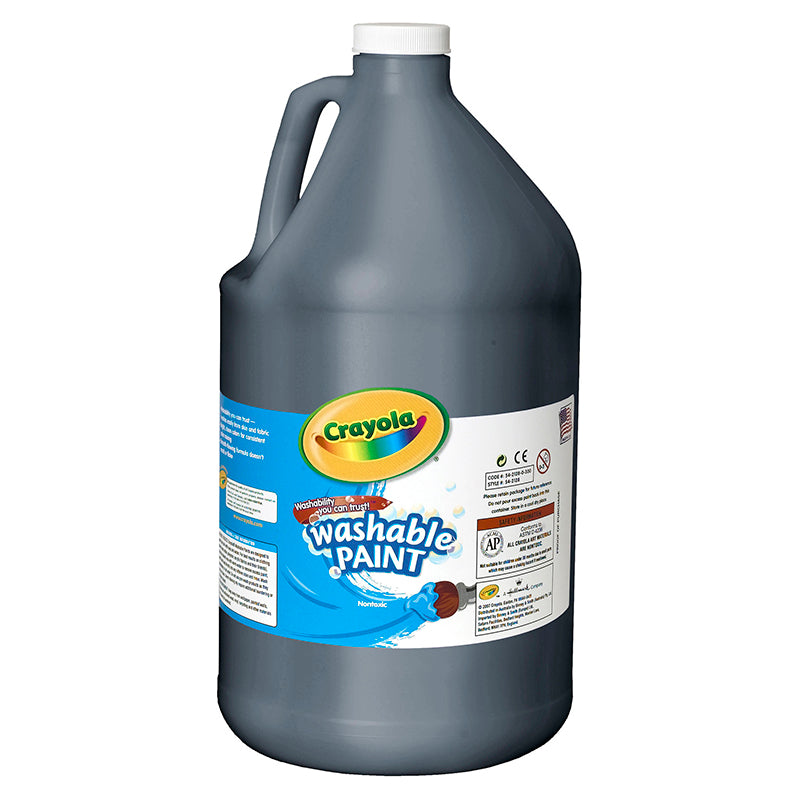#3979 WASHABLE PAINT GALLON BLACK