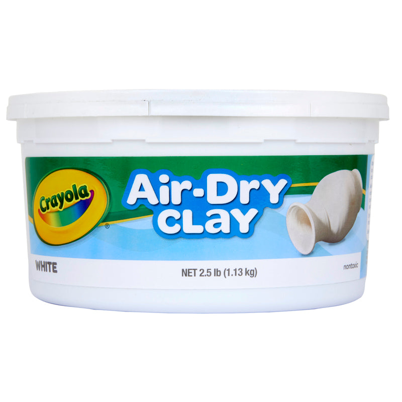 #4084 CRAYOLA AIR DRY CLAY 2.5 LBS WHITE