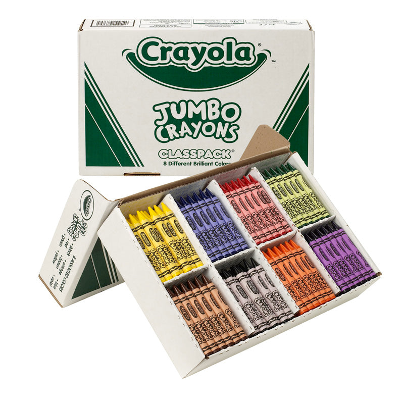 #4154 CRAYONS SO BIG CLASS PACK 200CT