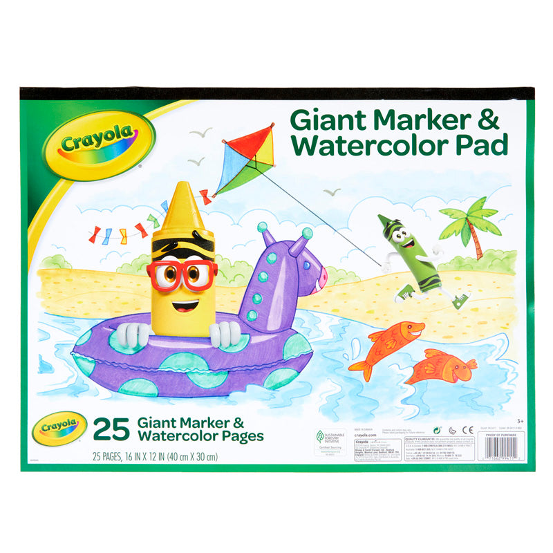 #52196 GIANT MARKER/WATERCOLOR PAD