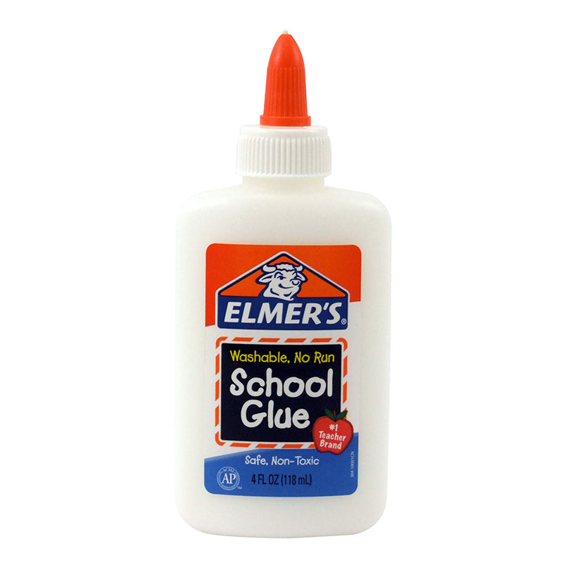 #4358 ELMERS SCHOOL GLUE 4 OZ BOTTLE