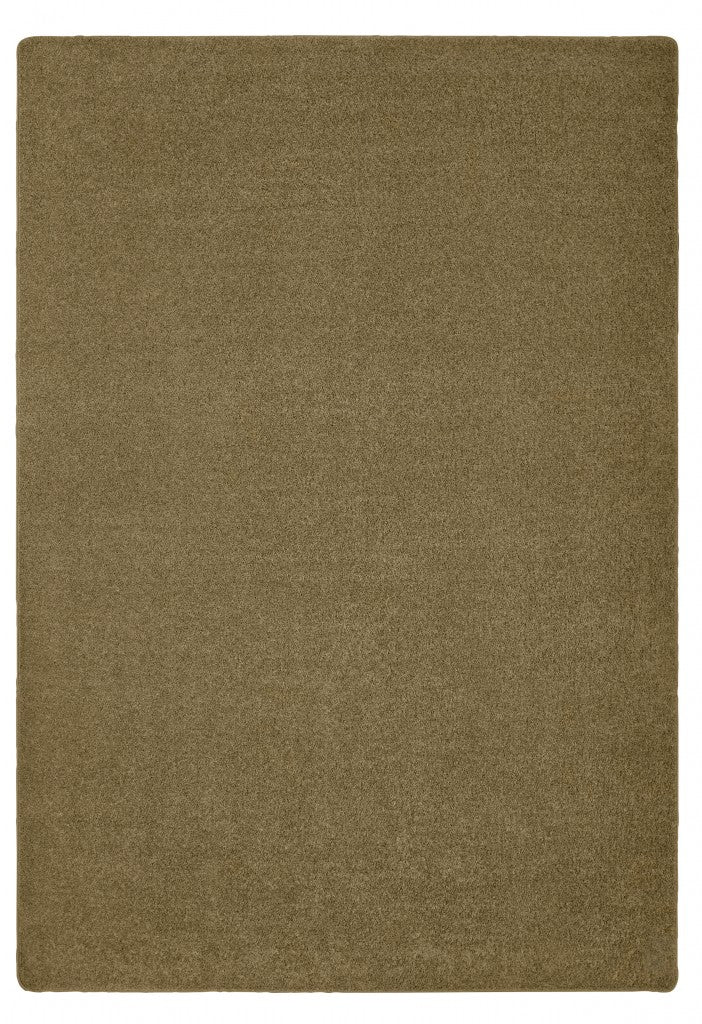 #12161 KIDply Soft Solids - Brown Sugar, 6' x 9' Rectangle Rug