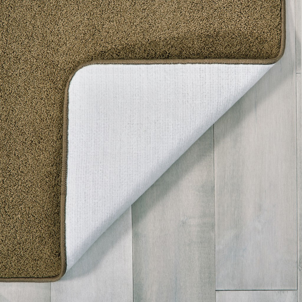 #12185 KIDply Soft Solids - Brown Sugar, 4' x 6' Rectangle Rug