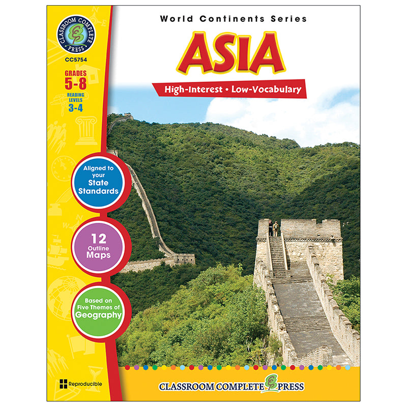 #5952 WORLD CONTINENTS SERIES ASIA