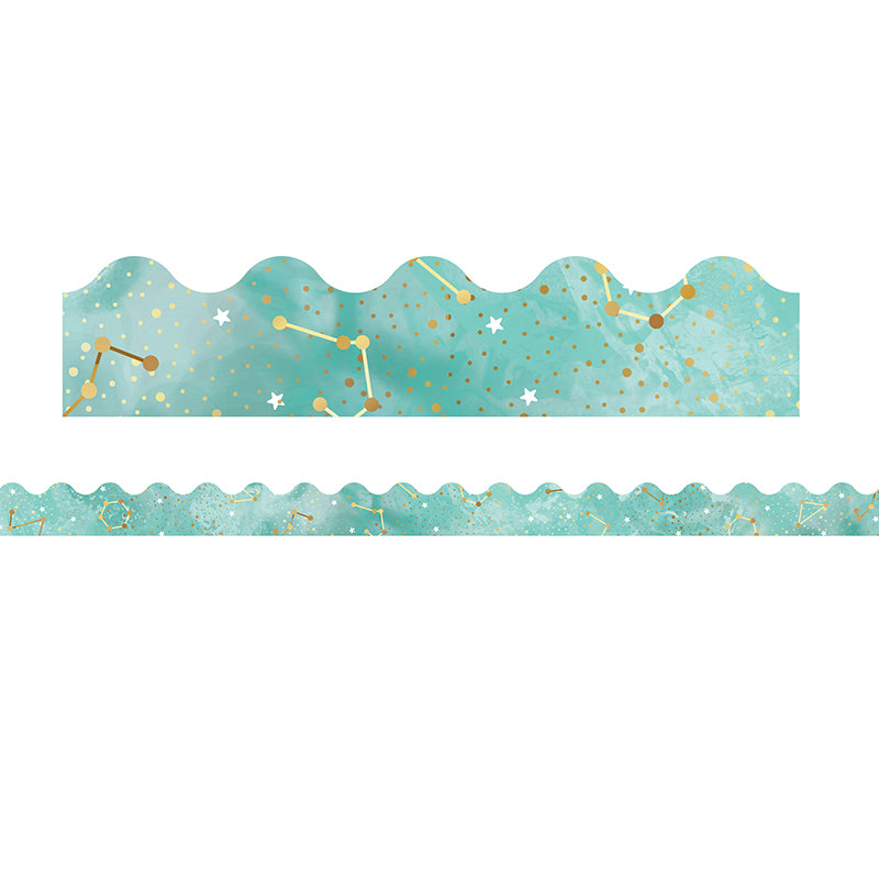 #52361 GALAXY CONSTELLATIONS SCALLOPED BORDERS