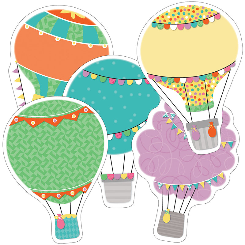 #7055 HOT AIR BALLOON CUTOUT ASST GR PK-5