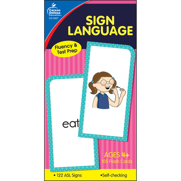 #7768 FLASH CARDS SIGN LANGUAGE