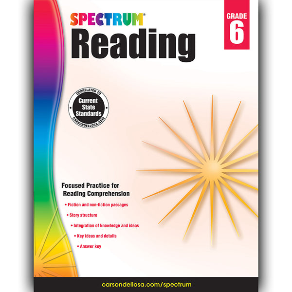 #8121 SPECTRUM READING GR 6