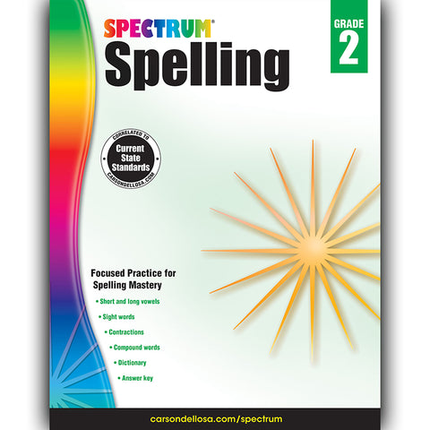 #8135 SPECTRUM SPELLING GR 2