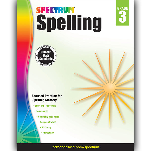 #8136 SPECTRUM SPELLING GR 3