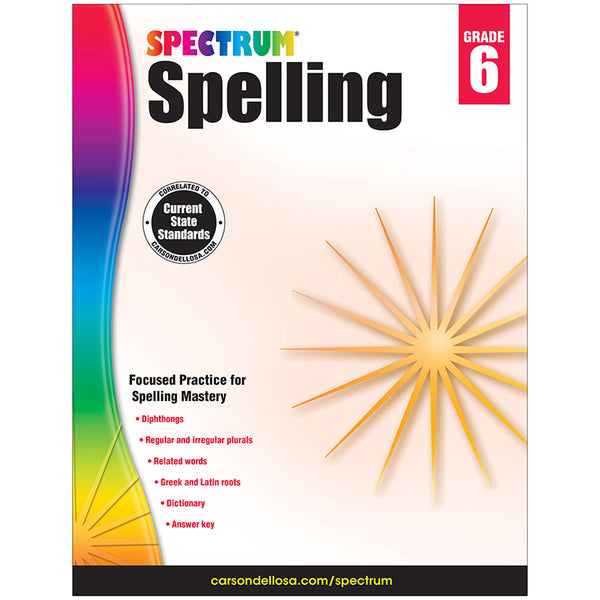 #8139 SPECTRUM SPELLING GR 6