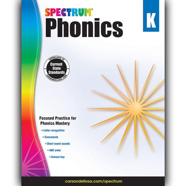 #8140 SPECTRUM PHONICS GR K