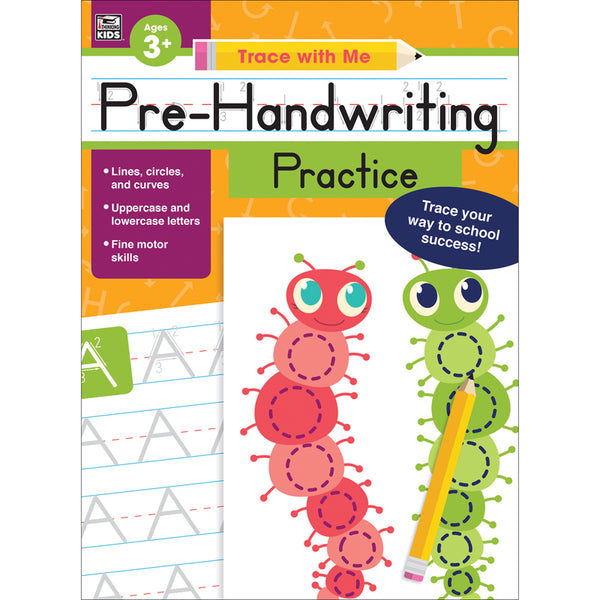 #52802 PRE-HANDWRITING PRACTICE ACTIVITY BOOK GRADE PRESCHOOL-2