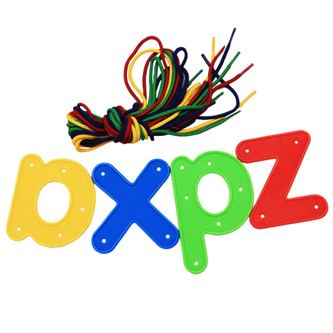 #8448 READY2LRN LACING LETTERS LOWERCASE