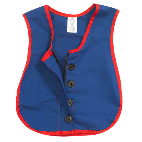 #8517 MANUAL DEXTERITY BUTTON ZIPPER VEST