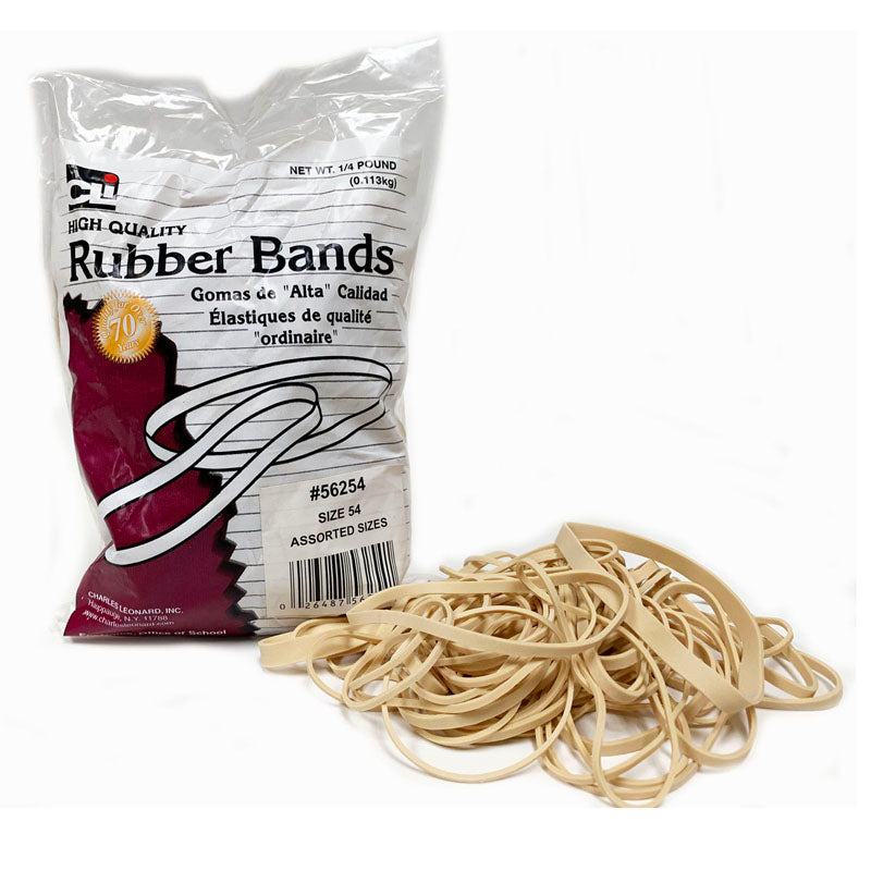 #52953 RUBBER BANDS 1/4 LB BAG