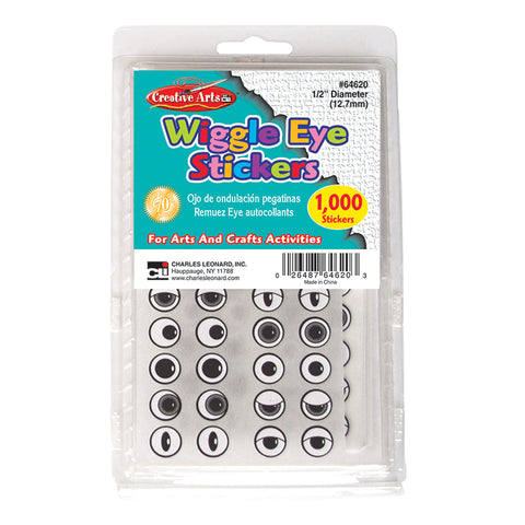 #11055 WIGGLE EYES STICKERS BLACK