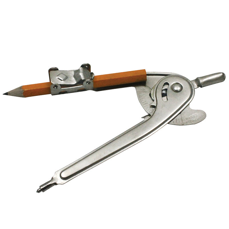 #11148 METAL BALL BEARING COMPASS 12/SET W/ SAFETY POINT