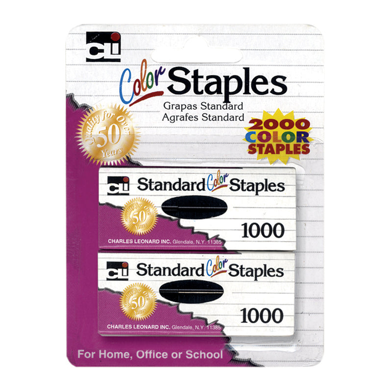 #11161 STAPLES STANDARD ASST COLORS