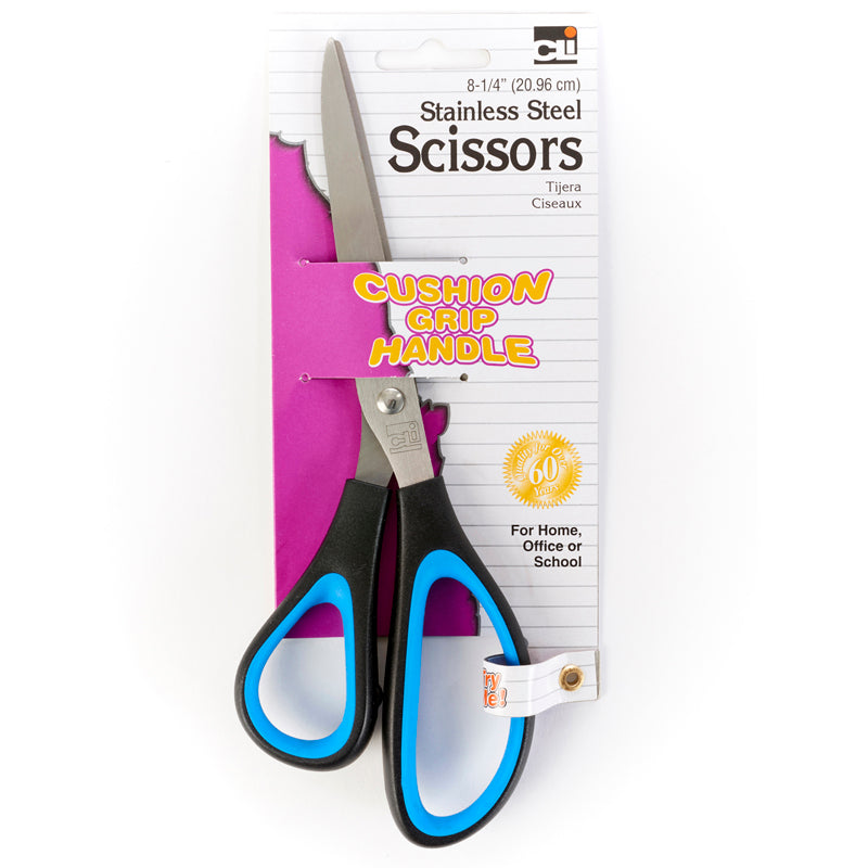 Soft Grip Scissors, 8