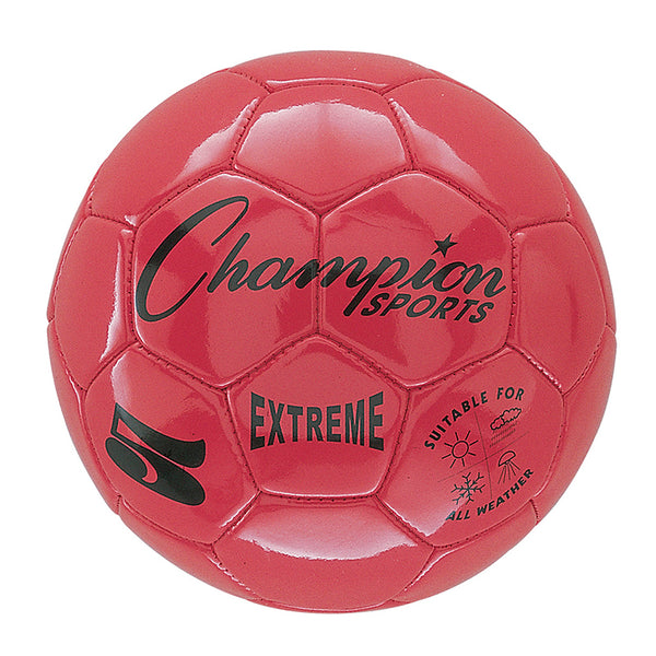#11343 SOCCER BALL SIZE 5 COMPOSITE RED