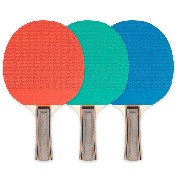 #11419 TABLE TENNIS PADDLE RUBBER WOOD
