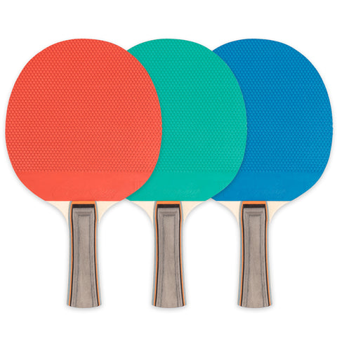 #11419 TABLE TENNIS PADDLE RUBBER WOOD