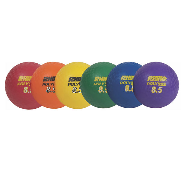 #11432 PLAYGROUND BALL SET OF 6 8 1/2IN