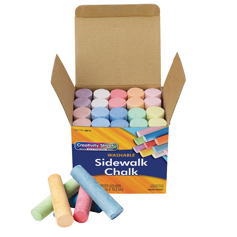 #53004 SIDEWALK CHALK 20 PIECES