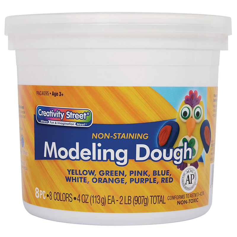 #53086 MODELING DOUGH 8 COLORS