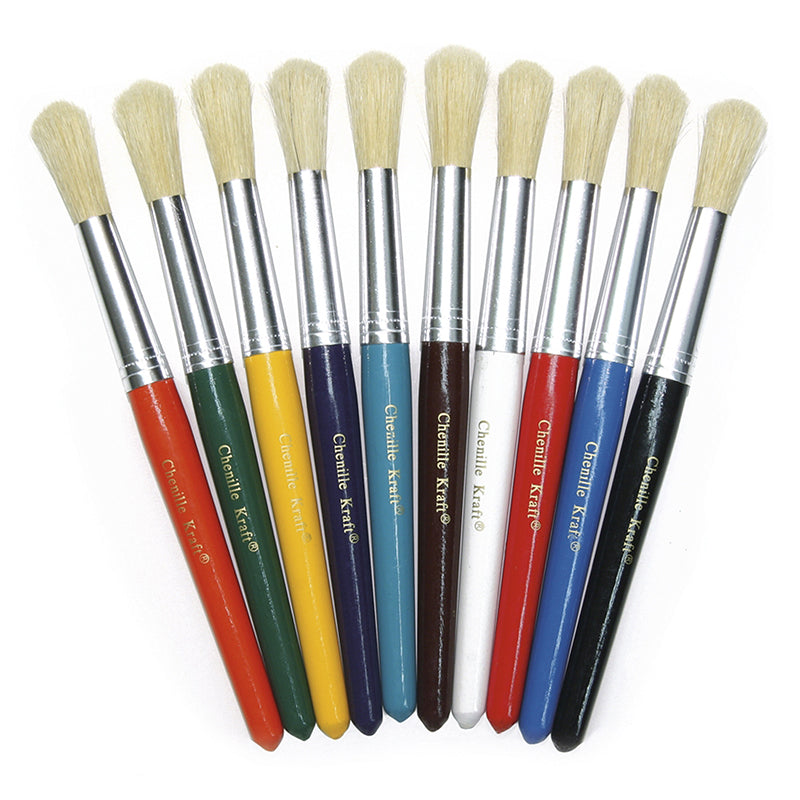 #53145 COLOSSAL BRUSHES SET OF 10 ASSORTED COLORS