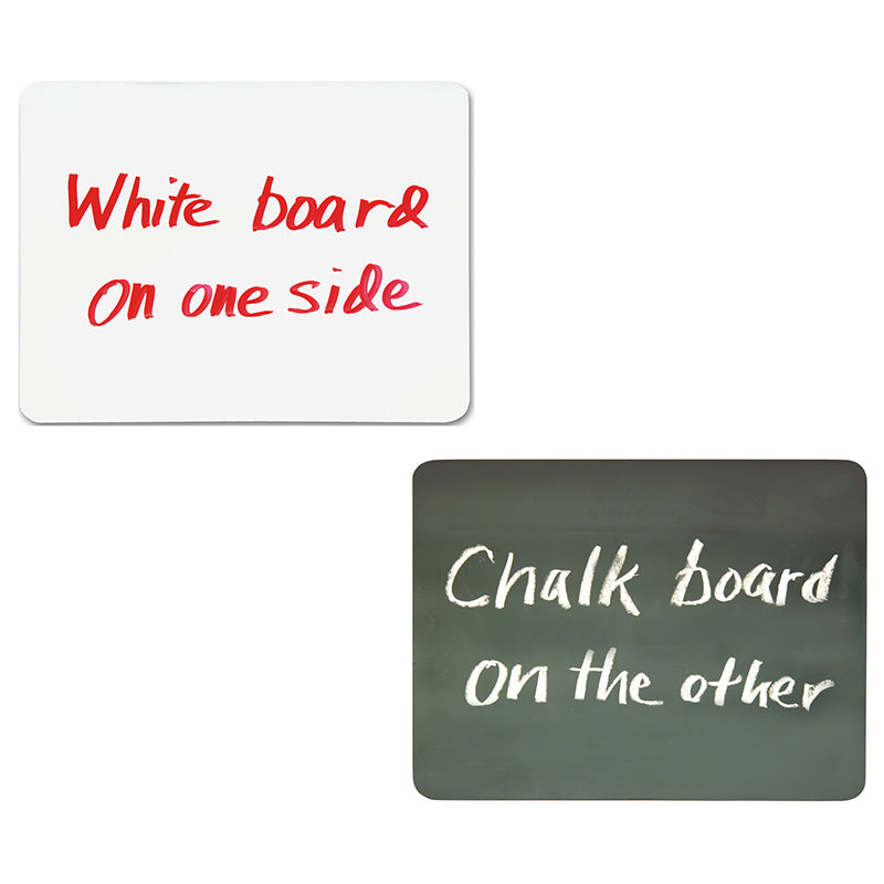 #53237 COMBO CHALK & WHITE BOARD 10PK CLASSPACK 9 X 12