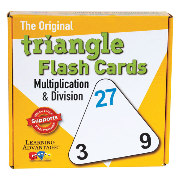 #13058 TRIANGLE FLASHCARDS MULT/DIV