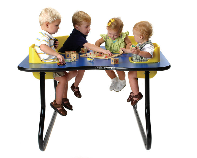 #39151 Toddler Tables 4-Seat Space Saver Feeding Table